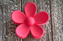 Oversize Matte Flower Hair Clip