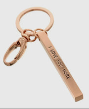 Message Square Bar Keychain