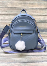 Solid Backpack Shoulder Strap Bag