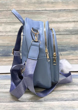 Solid Backpack Shoulder Strap Bag