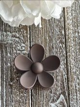 Oversize Matte Flower Hair Clip