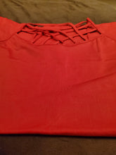 Seamless Tank with Criss Cross Detail