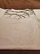 Seamless Tank with Criss Cross Detail