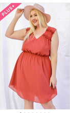 Sleeveless Dress with Ruffle Detail